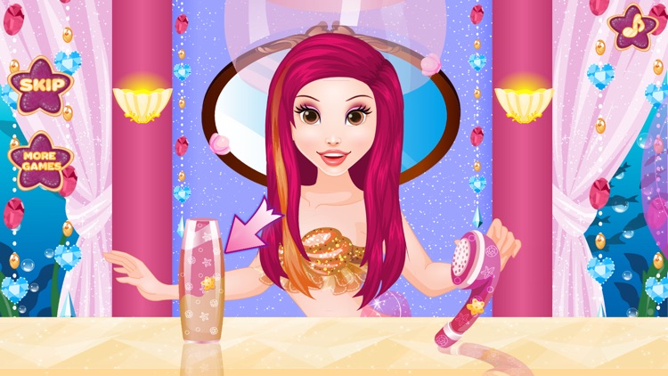 Mermaid Princess Dress Up Game