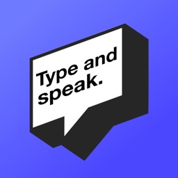 Type and speak: Text-based AAC