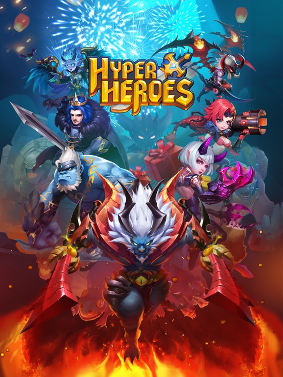 Hyper Heroes: Marble-Like RPG на iPad