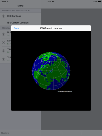 ISS Locator screenshot 2