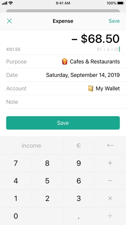 CashSync+PRO: Expense tracking