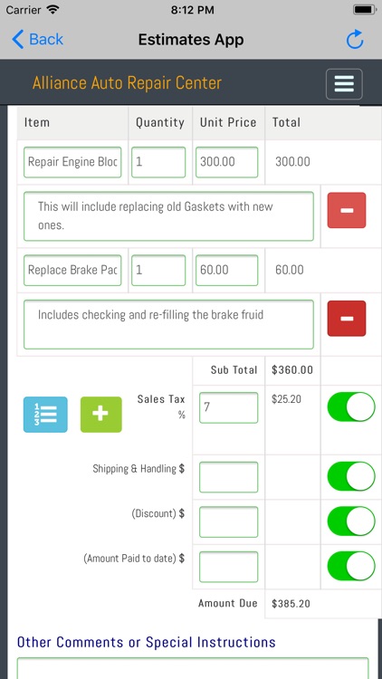 Estimates App screenshot-5