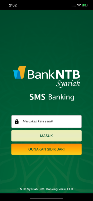 Bank NTB Syariah SMS Banking(圖1)-速報App