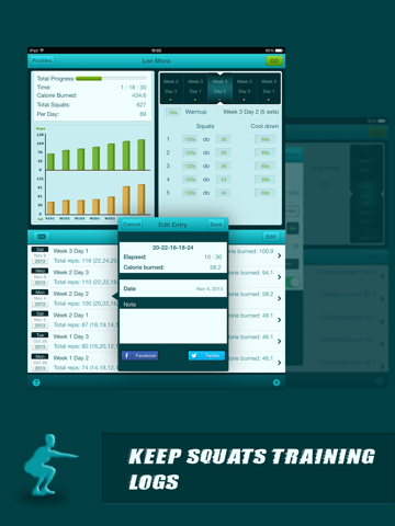 Squats Coach for iPad - náhled