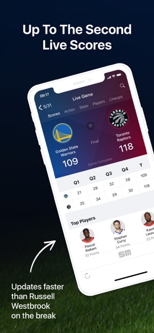 NBA Live: Scores, Stats & News(圖1)-速報App