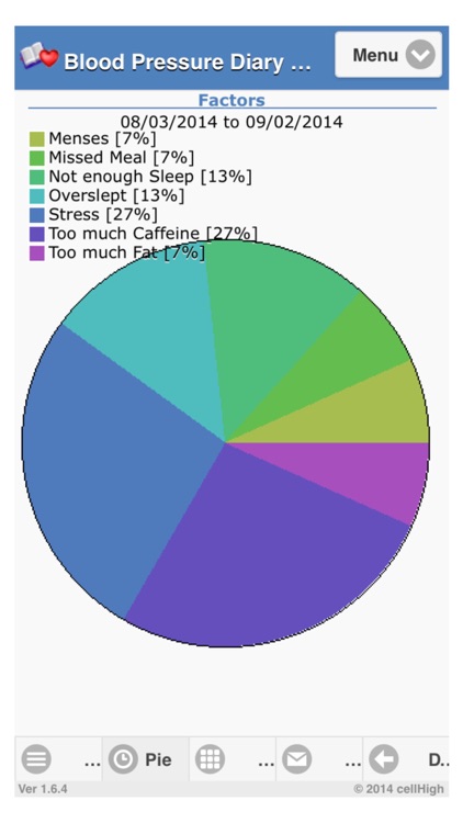 Blood Pressure Diary 2 screenshot-4