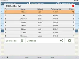 Game screenshot Track and Field Scorebook hack