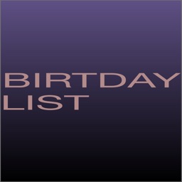 BirthdaysListAppForYou