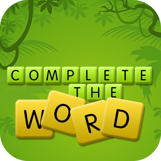 Complete The Word - Kids Games iOS App