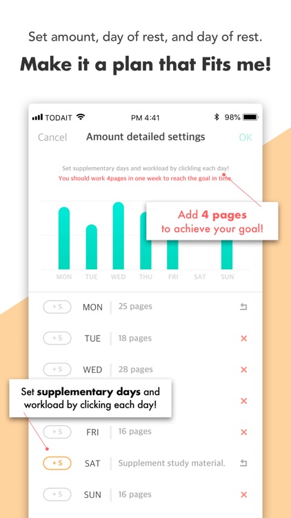 Todait - Smart study planner screenshot-7