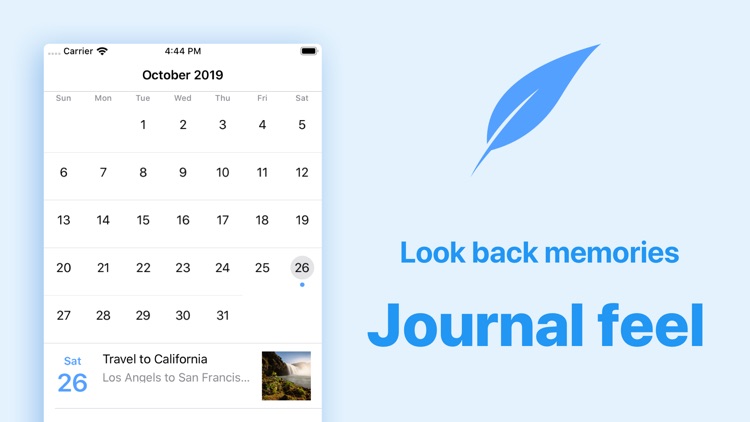 Journal feel - Reflect oneself