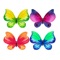 Watercolor Butterflies Sticker