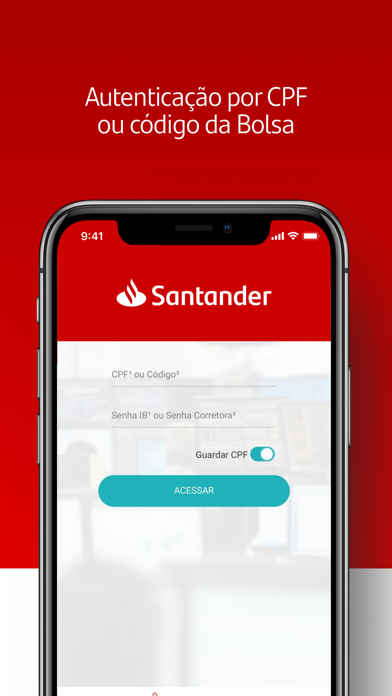 How to cancel & delete Santander Corretora from iphone & ipad 1