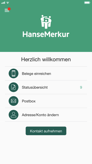 Hansemerkur Rechnungsapp