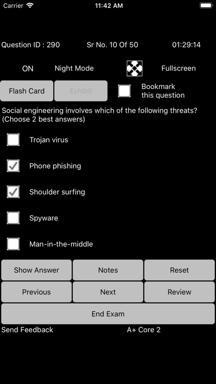 Aplus Core 2 Exam Sim