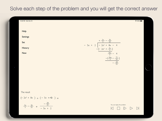 Polynomial Long Division(圖7)-速報App