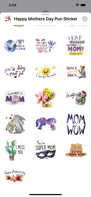 Happy Mother's Day Pun Sticker(圖3)-速報App