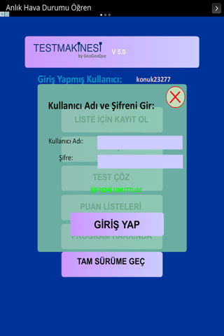 Test Makinesi - náhled