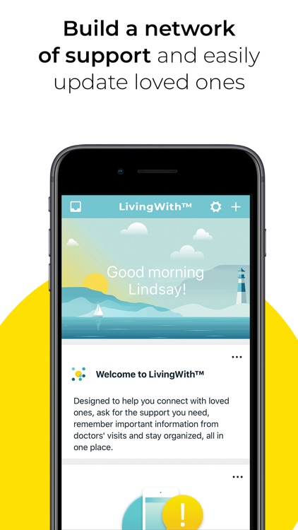 LivingWith™: Cancer support