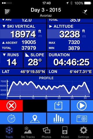 Скриншот из Ski Tracks