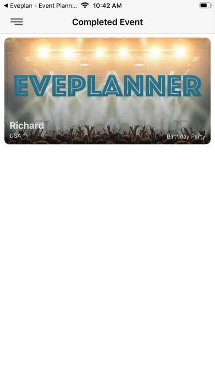 Eveplanner - Event Planner App screenshot-6