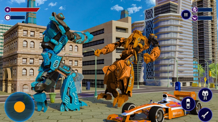 Flying Formula Robot War screenshot-3