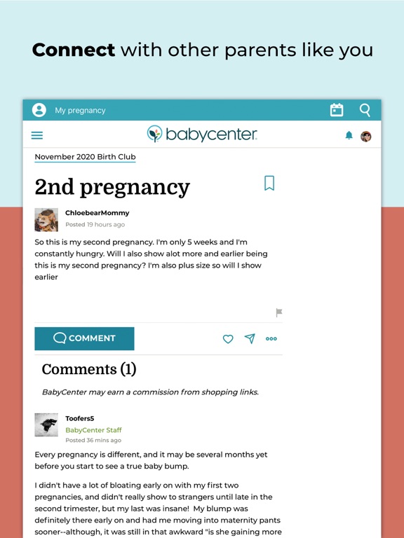 Updated Pregnancy Tracker Babycenter Pc Iphone Ipad App Mod Download 22