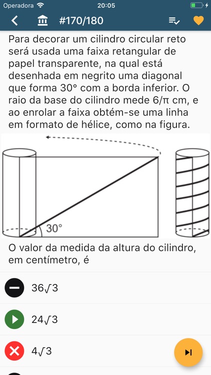 ENEM Sabe isso? Questão prova