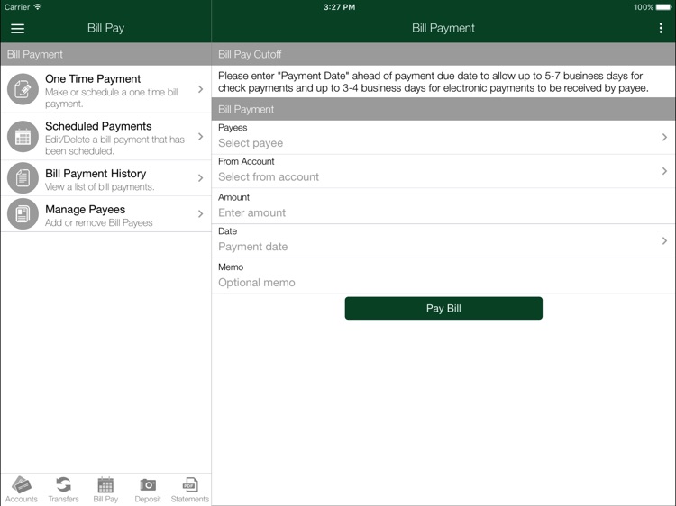 RCB Bank Mobile for iPad screenshot-4