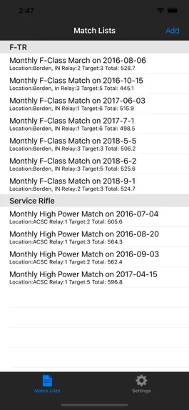 Game screenshot MyNRARifleMatchScoreSheet Lit mod apk