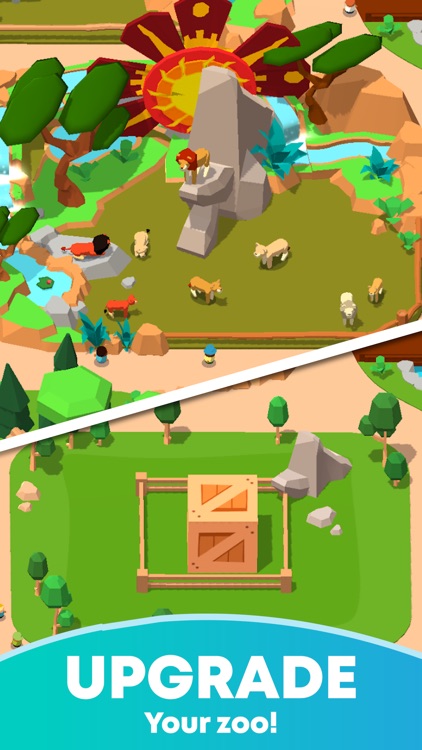 Idle Zoo Tycoon 3D screenshot-3