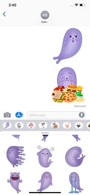 Cute Seal Sticker Pack(圖3)-速報App