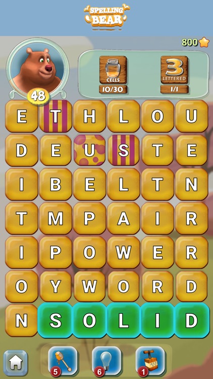 Spelling Bear :Honey Word Hunt screenshot-7