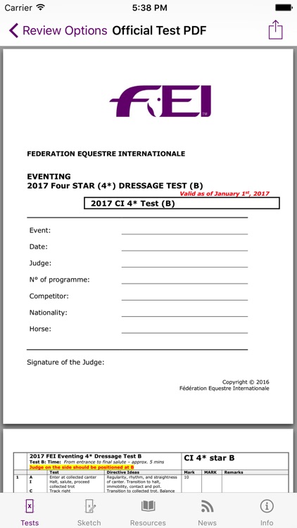 FEI EquiTests 2 - Eventing screenshot-3