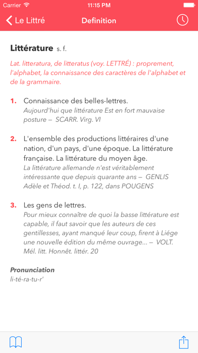 How to cancel & delete Le Littré French Dictionary from iphone & ipad 2