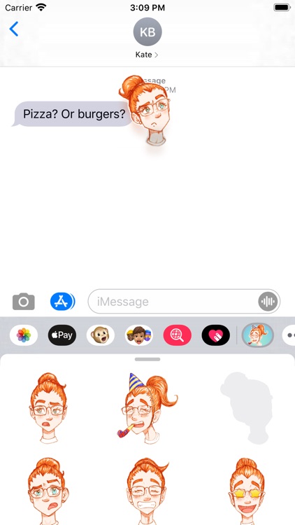 Sue Doe React Stickers screenshot-4