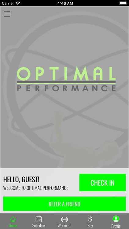 Optimal Performance App