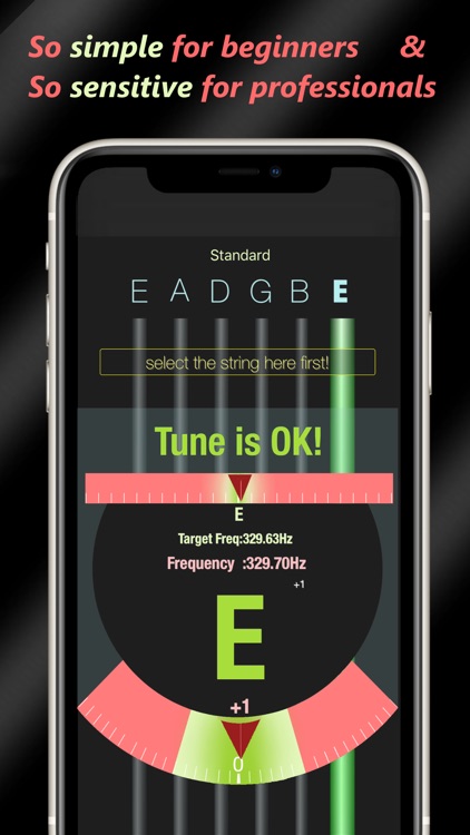 Smiley Guitar Tuner