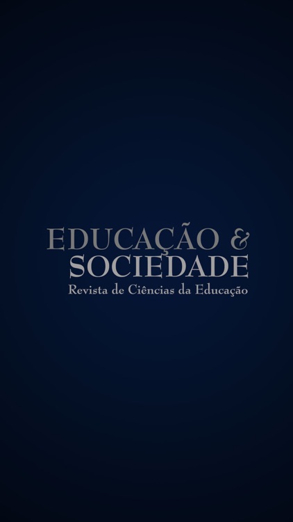 Revista Educação & Sociedade