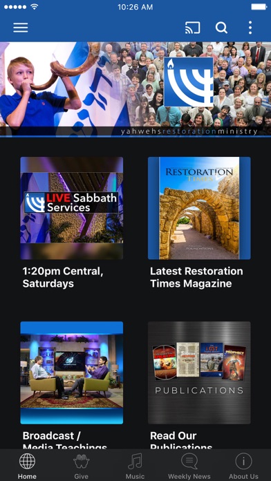 How to cancel & delete Yahweh's Restoration Ministry from iphone & ipad 1