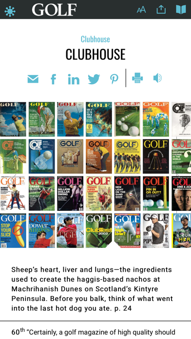Golf Magazine screenshot 2