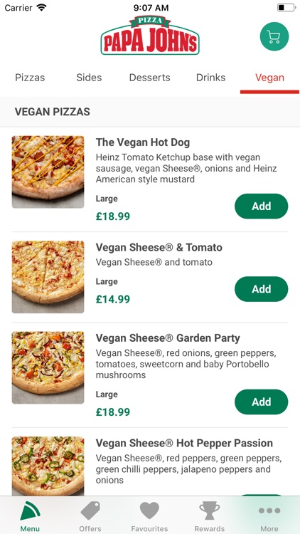 Papa John's screenshot-5