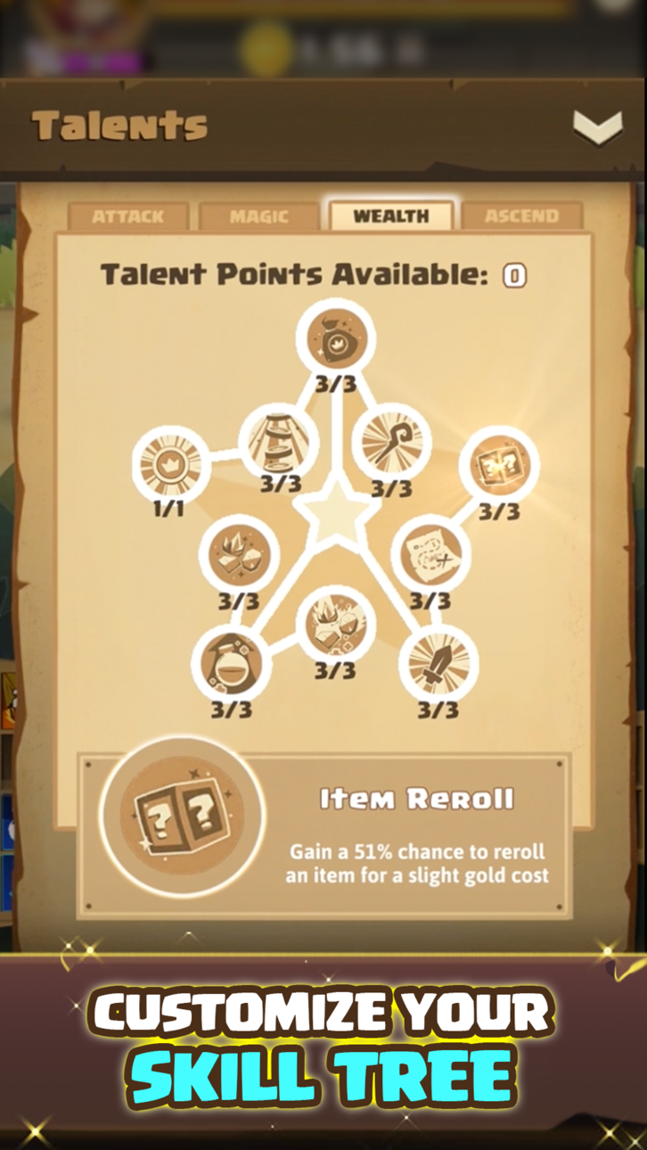 Clicker Knight Hack screenshot 6 - iOS game interface