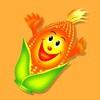 Happy Corn-Emoji