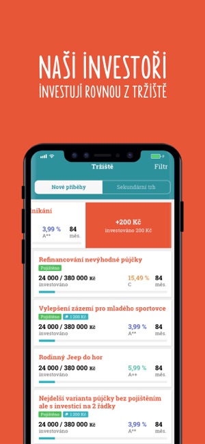 Zonky.cz: Půjčka a investice(圖4)-速報App