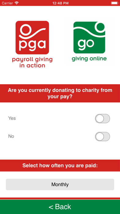 Payroll Giving In Action screenshot 2