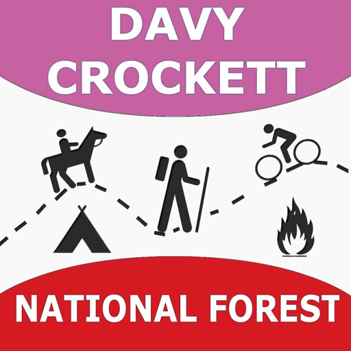 Davy Crockett National Forest. icon