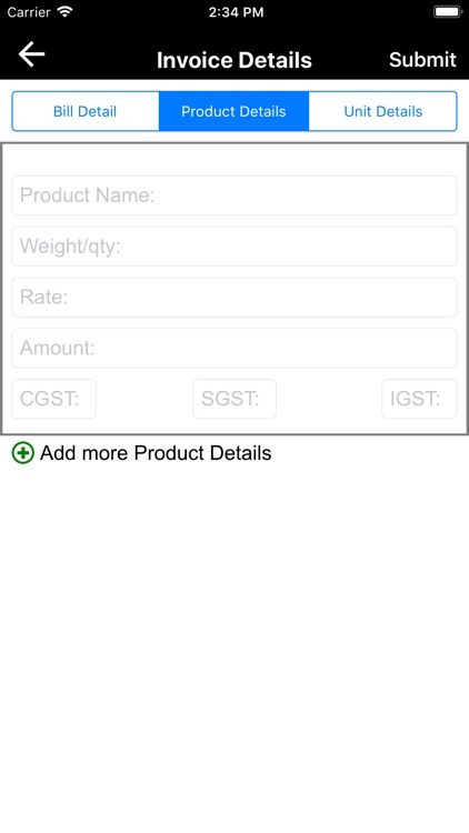 GST Invoice Generator