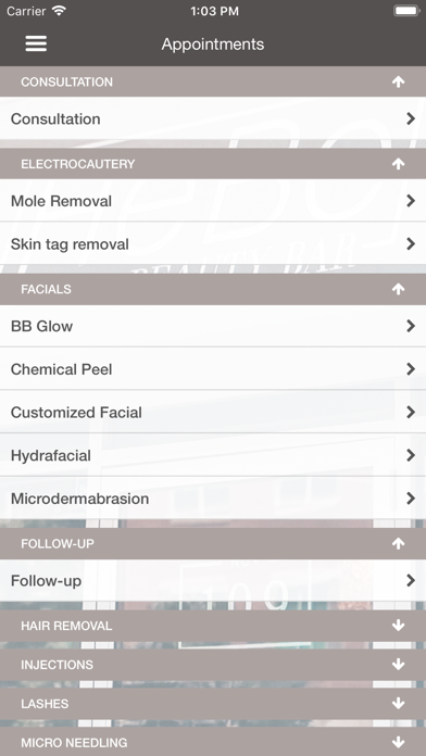 Hebe Beauty Bar screenshot 3