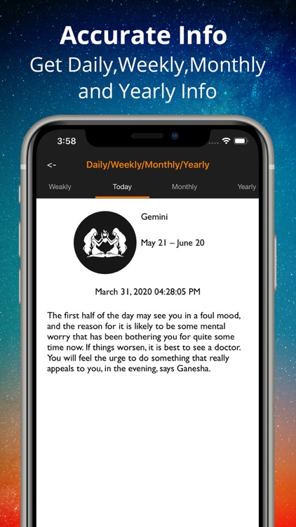 Daily Horoscope - Zodiac Signs screenshot-3